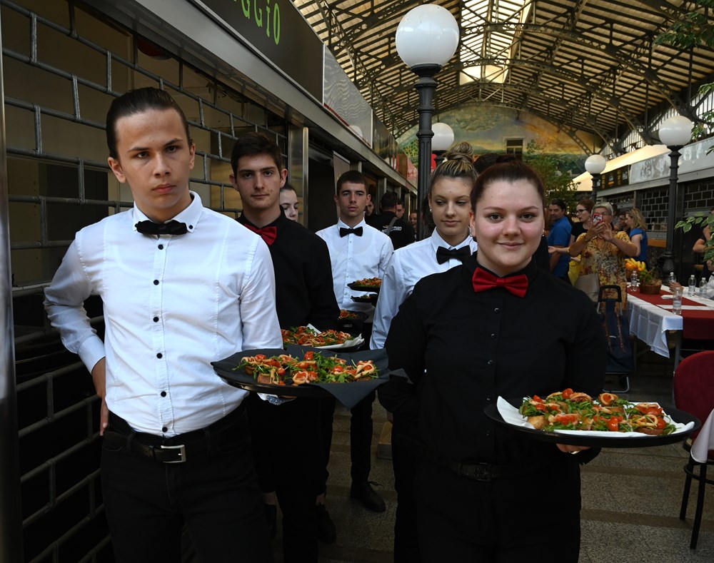 Radionice su održane u pokaznoj kuhinji na katu tržnice (Snimio Danilo Memedović)